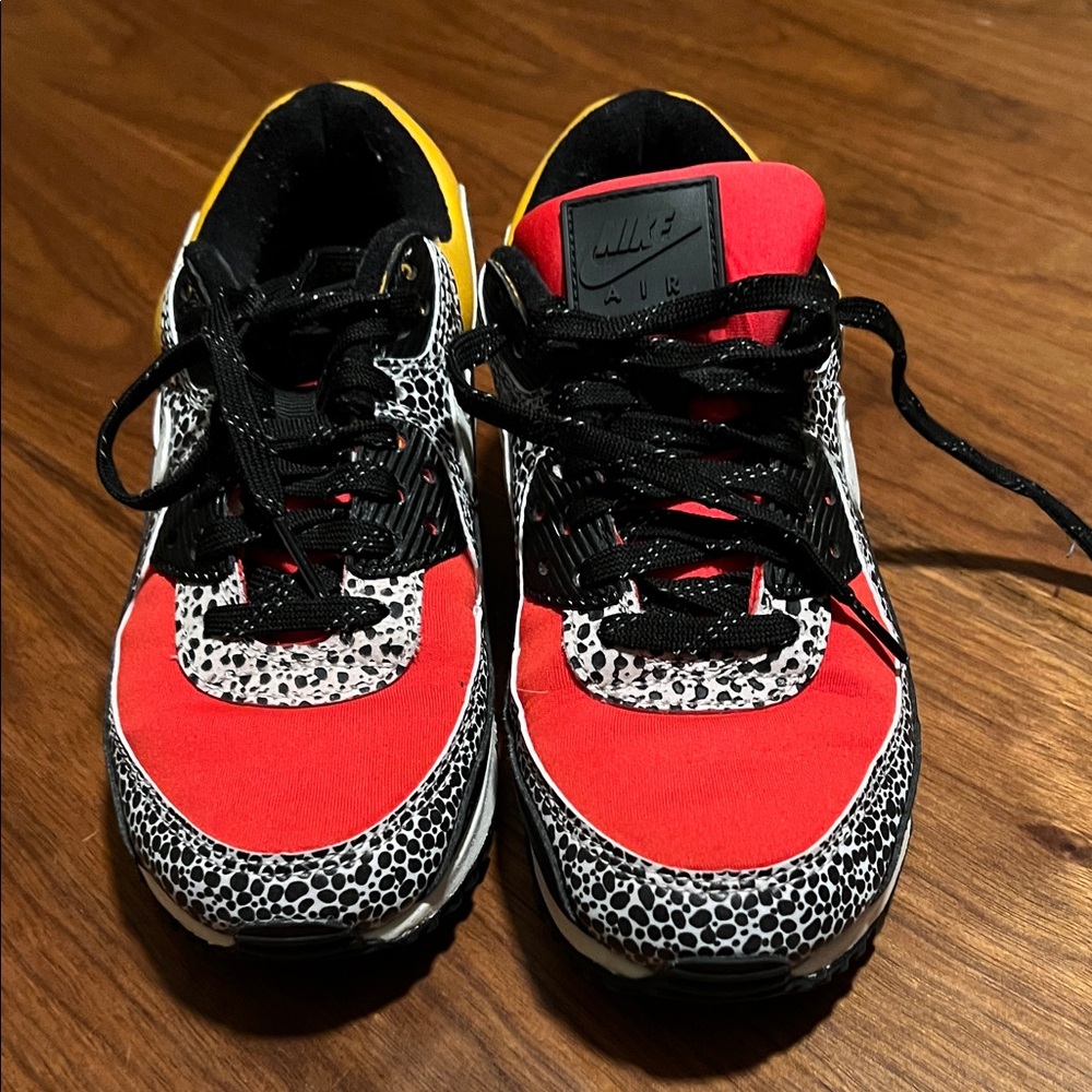 Nike Air Red/Yellow Sneakers - Picture 5 of 5